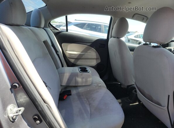 ML32F3FJ8HHF06574 2017 MITSUBISHI MIRAGE Gray უკანა სავარძლების ხედი