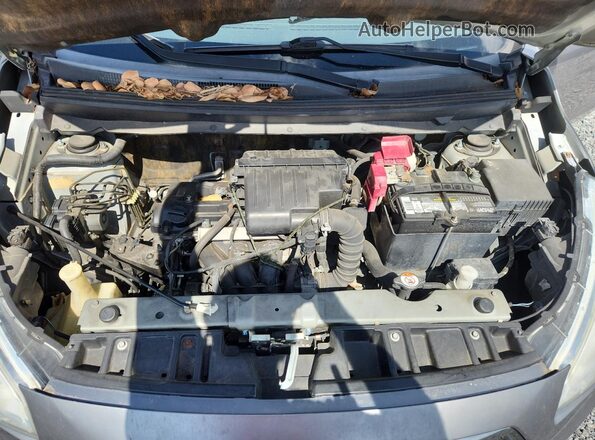 ML32F3FJ8HHF06574 2017 MITSUBISHI MIRAGE Gray უკანა სალონის ხედი