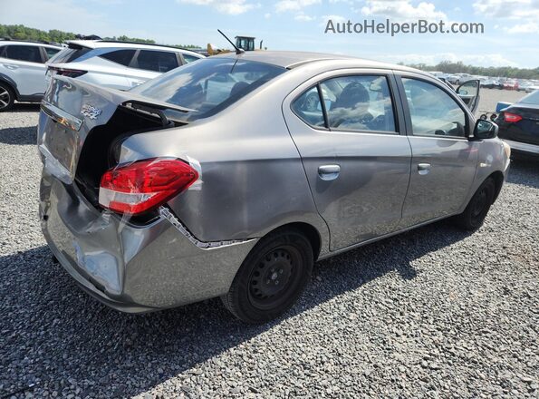 ML32F3FJ8HHF06574 2017 MITSUBISHI MIRAGE Gray უკანა მარჯვენა