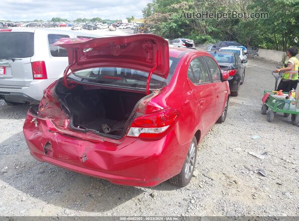 ML32F3FJ8JHF04751 2018 MITSUBISHI MIRAGE G4 Красный Задняя правая четверть