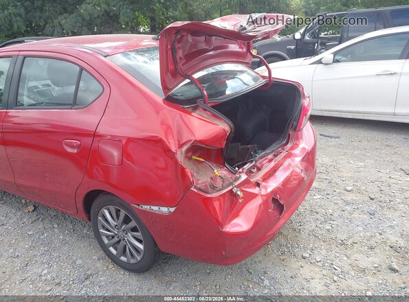 ML32F3FJ8JHF04751 2018 MITSUBISHI MIRAGE G4 Красный Вид спереди