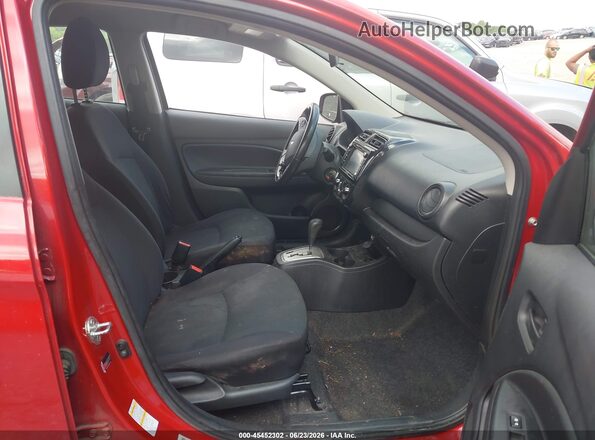 ML32F3FJ8JHF04751 2018 MITSUBISHI MIRAGE G4 Красный Вид салона спереди
