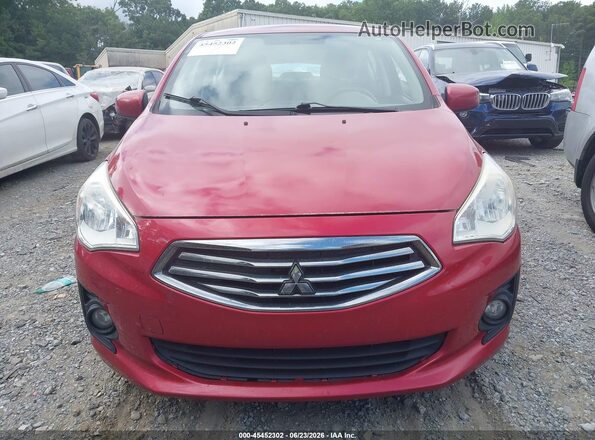 ML32F3FJ8JHF04751 2018 MITSUBISHI MIRAGE G4 Красный Вид щитка приборов