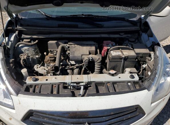 ML32F3FJ8KHF07618 2019 MITSUBISHI MIRAGE Белый Вид задней части салона