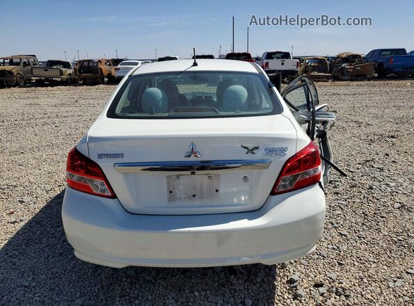 ML32F3FJ8KHF07618 2019 MITSUBISHI MIRAGE Белый Вид сзади