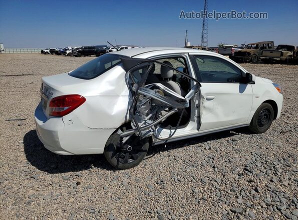 ML32F3FJ8KHF07618 2019 MITSUBISHI MIRAGE Белый Задняя правая четверть