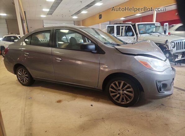 ML32F3FJ8KHF10762 2019 MITSUBISHI MIRAGE Gray Front right