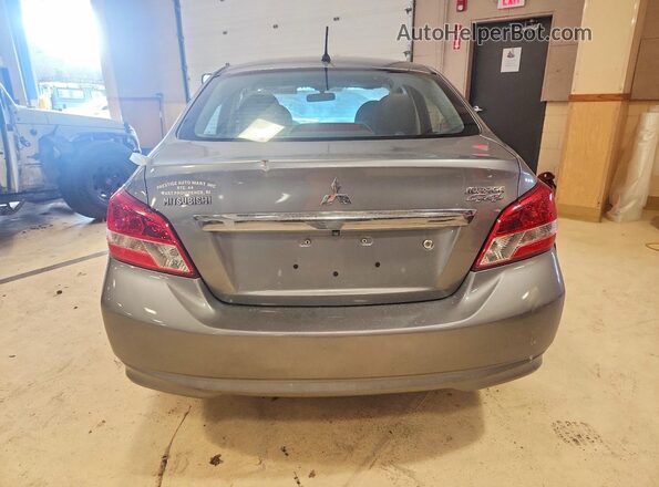 ML32F3FJ8KHF10762 2019 MITSUBISHI MIRAGE Gray Rear view