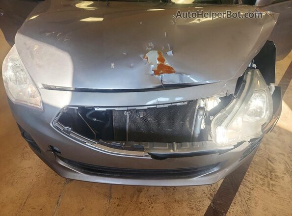 ML32F3FJ8KHF10762 2019 MITSUBISHI MIRAGE Gray Rear interior view