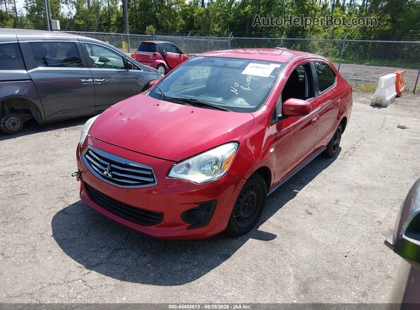 ML32F3FJ8KHF14830 2019 MITSUBISHI MIRAGE G4 Red Przód lewy