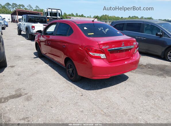 ML32F3FJ8KHF14830 2019 MITSUBISHI MIRAGE G4 Red Tył lewy