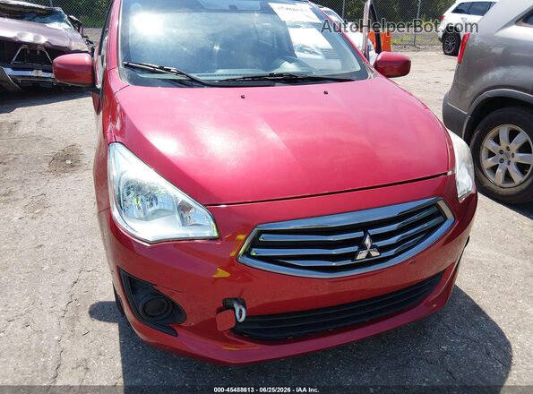ML32F3FJ8KHF14830 2019 MITSUBISHI MIRAGE G4 Red Widok z przodu