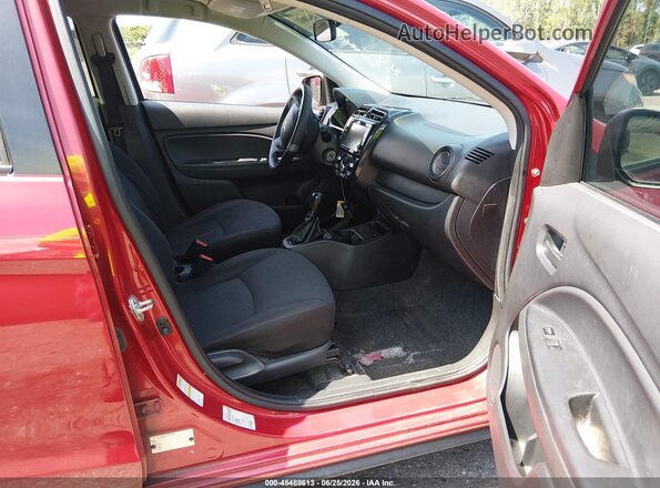 ML32F3FJ8KHF14830 2019 MITSUBISHI MIRAGE G4 Red Widok wnętrza z przodu