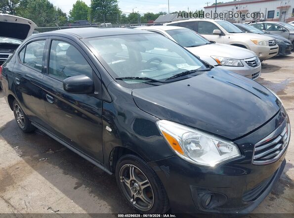 ML32F3FJ8KHF17193 2019 MITSUBISHI MIRAGE G4 Black Սալոնի հետևի տեսք