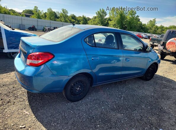 ML32F3FJ8LHF00251 2020 MITSUBISHI MIRAGE Blue Rear right