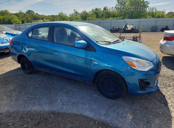 ML32F3FJ8LHF00251 2020 MITSUBISHI MIRAGE Blue Front right