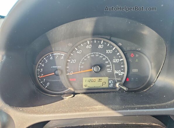 ML32F3FJ8LHF00251 2020 MITSUBISHI MIRAGE Blue Instrument cluster view