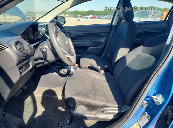 ML32F3FJ8LHF00251 2020 MITSUBISHI MIRAGE Blue Front interior view
