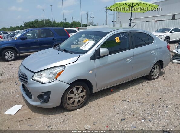 ML32F3FJ9JHF08260 2018 MITSUBISHI MIRAGE G4 Silver Przód lewy