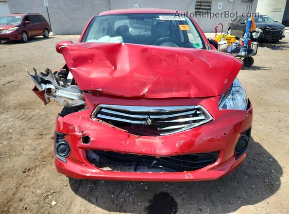 ML32F3FJ9KHF10401 2019 MITSUBISHI MIRAGE Red 