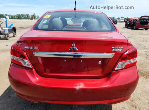 ML32F3FJ9KHF10401 2019 MITSUBISHI MIRAGE Red 