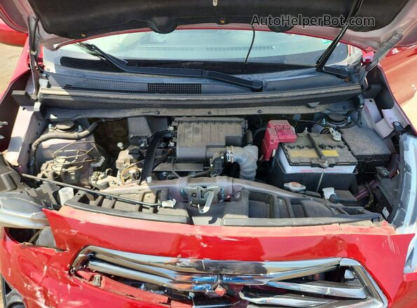 ML32F3FJ9KHF10401 2019 MITSUBISHI MIRAGE Red 