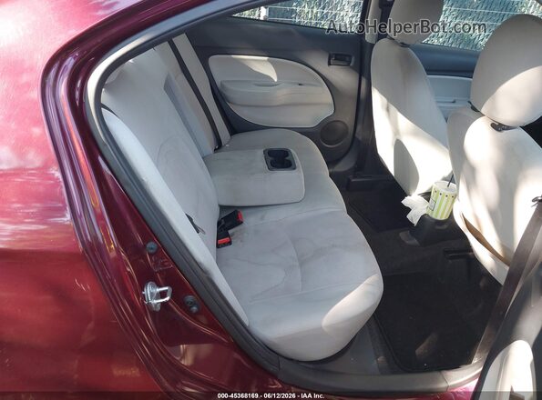 ML32F3FJXHH000306 2017 MITSUBISHI MIRAGE G4 Maroon VIN კოდის სტიკერის ხედი