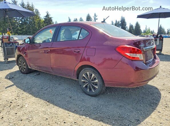 ML32F3FJXHHF09914 2017 MITSUBISHI MIRAGE Purple Задня ліва чверть