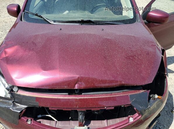 ML32F3FJXHHF09914 2017 MITSUBISHI MIRAGE Purple Вид задньої частини салону