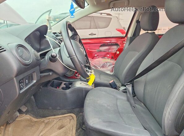 ML32F3FJXHHF16877 2017 MITSUBISHI MIRAGE Red წინა სალონის ხედი