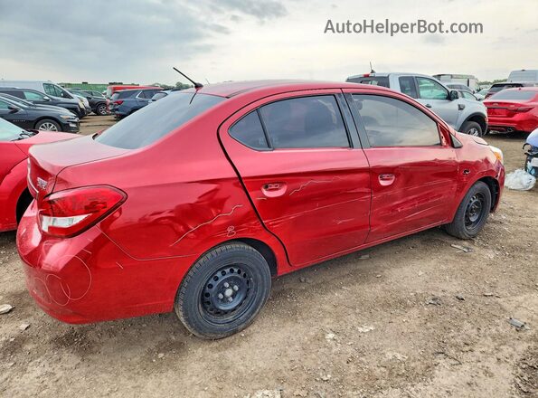 ML32F3FJXHHF16877 2017 MITSUBISHI MIRAGE Red უკანა მარჯვენა