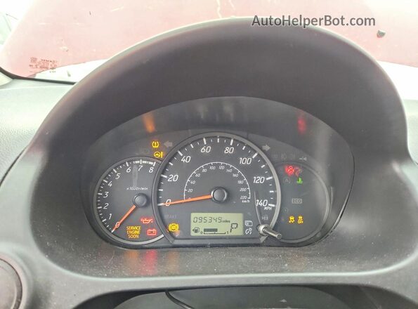 ML32F3FJXHHF16877 2017 MITSUBISHI MIRAGE Red ხელსაწყოთა პანელის ხედი
