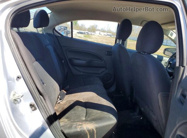 ML32F3FJXKHF07880 2019 MITSUBISHI MIRAGE Silver Вид задніх сидінь