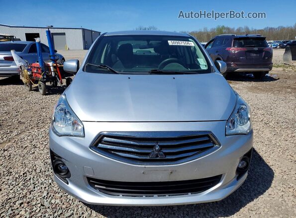 ML32F3FJXKHF07880 2019 MITSUBISHI MIRAGE Silver Вид спереду