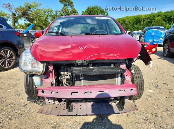 ML32F3FJXLHF08089 2020 MITSUBISHI MIRAGE Red წინა ხედი