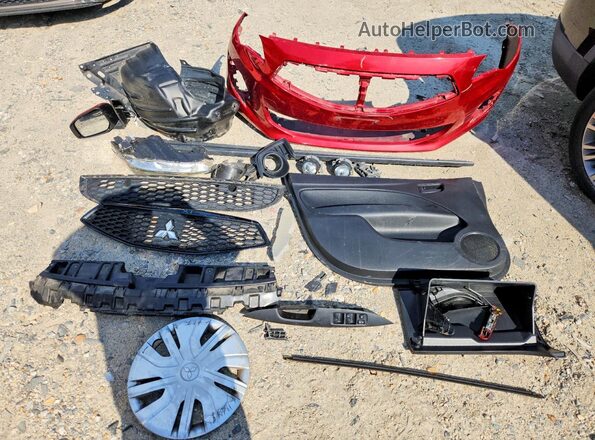 ML32F3FJXLHF08089 2020 MITSUBISHI MIRAGE Red ძრავის განყოფილების ხედი