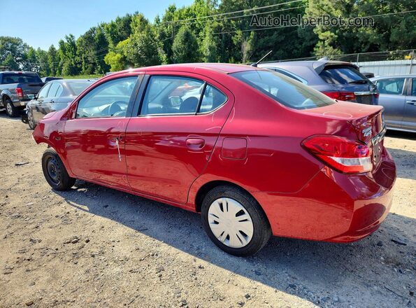 ML32F3FJXLHF08089 2020 MITSUBISHI MIRAGE Red უკანა მარცხენა