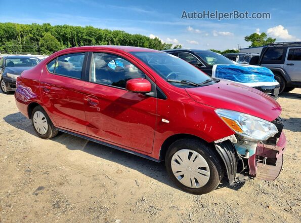 ML32F3FJXLHF08089 2020 MITSUBISHI MIRAGE Red წინა მარჯვენა