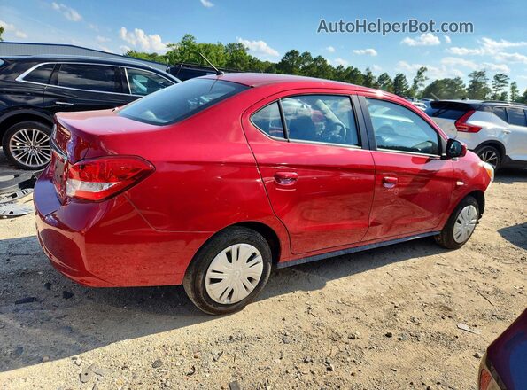 ML32F3FJXLHF08089 2020 MITSUBISHI MIRAGE Red უკანა მარჯვენა