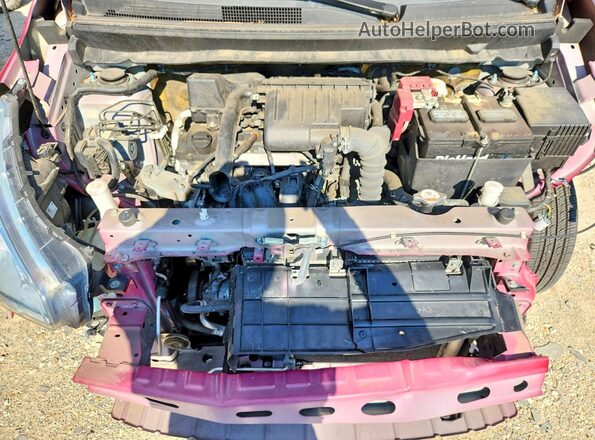 ML32F3FJXLHF08089 2020 MITSUBISHI MIRAGE Red უკანა სალონის ხედი