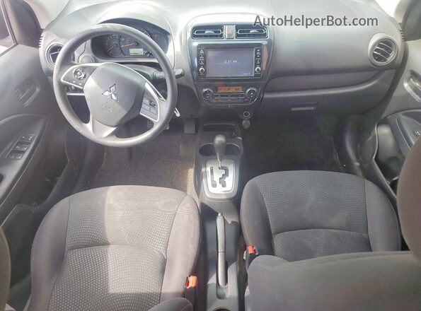 ML32F3FJXLHF10098 2020 MITSUBISHI MIRAGE Red Vista del salpicadero