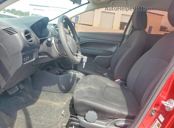 ML32F3FJXLHF10098 2020 MITSUBISHI MIRAGE Red Vista interior delantera