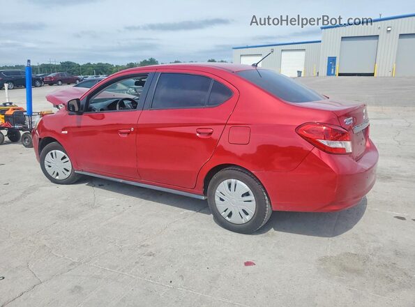 ML32F3FJXLHF10098 2020 MITSUBISHI MIRAGE Red Trasero izquierdo