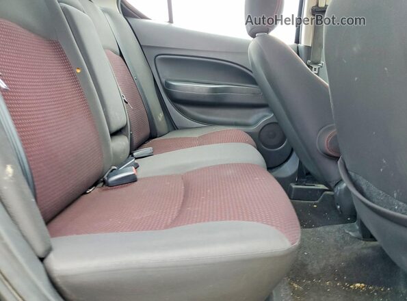 ML32F4FJ1LHF13106 2020 MITSUBISHI MIRAGE Black Вид задніх сидінь