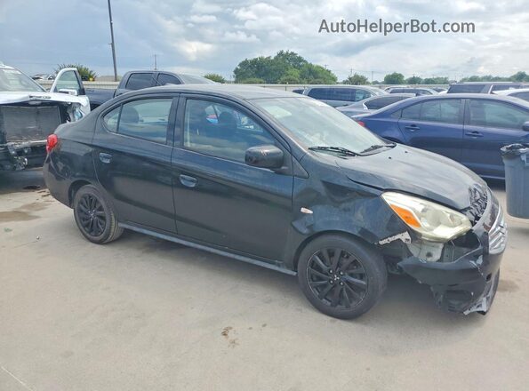 ML32F4FJ1LHF13106 2020 MITSUBISHI MIRAGE Black Передня права чверть