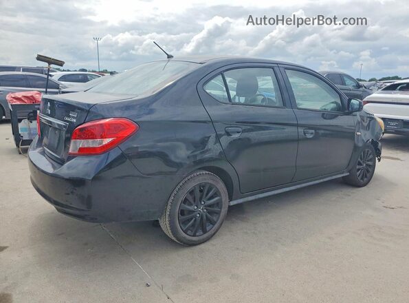 ML32F4FJ1LHF13106 2020 MITSUBISHI MIRAGE Black Задня права чверть