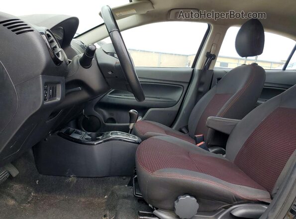 ML32F4FJ1LHF13106 2020 MITSUBISHI MIRAGE Black Вид салону спереду