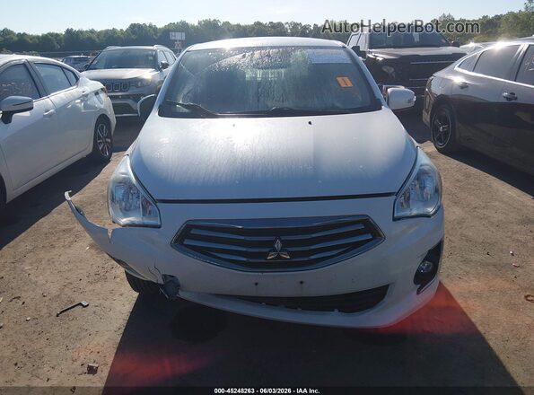 ML32F4FJ4HH001067 2017 MITSUBISHI MIRAGE G4 White Առջևի վահանակի տեսք