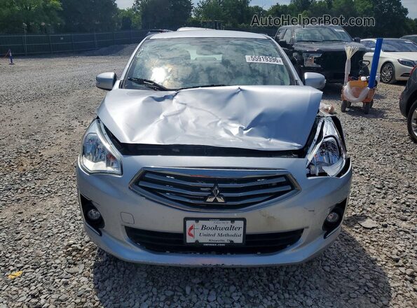 ML32F4FJ4JHF01402 2018 MITSUBISHI MIRAGE Silver Դիմացի տեսք