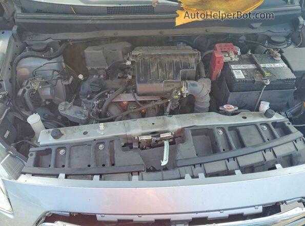 ML32F4FJ4JHF01402 2018 MITSUBISHI MIRAGE Silver Սալոնի հետևի տեսք